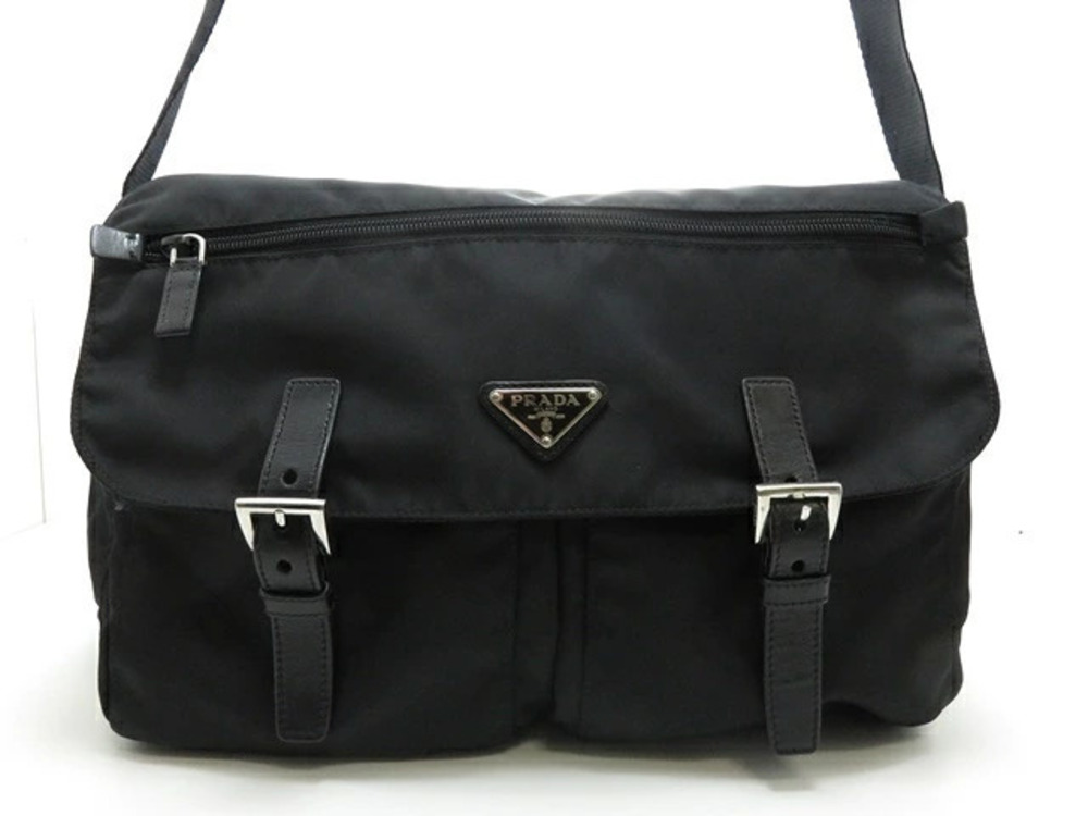 Prada bag Hobo messenger black